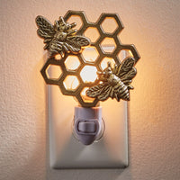 Bee Night Light - Ozark Cabin Décor, LLC