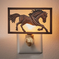 Running Horse Night Light - Ozark Cabin Décor, LLC