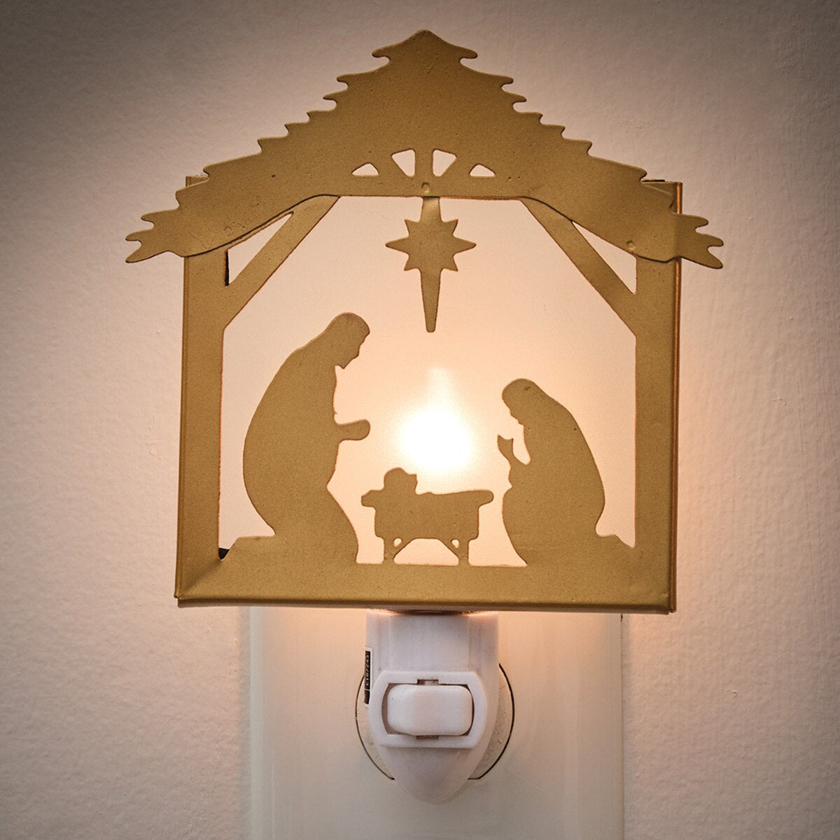 Nativity Night Light - Ozark Cabin Décor, LLC