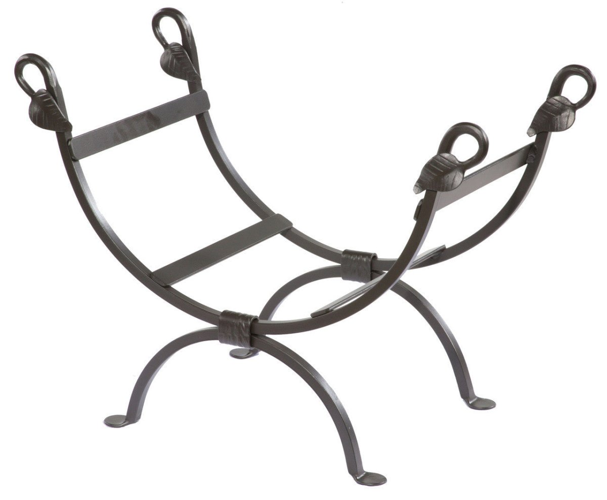 Iron Log Basket - Leaf