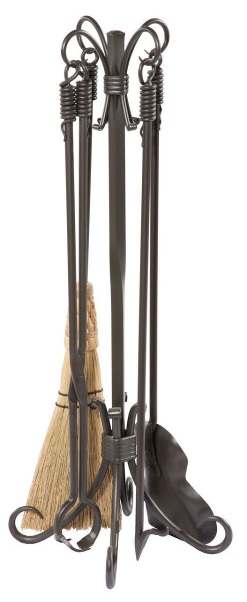 Delta Fireplace Tool Set - 5 Pc - Ozark Cabin Décor, LLC
