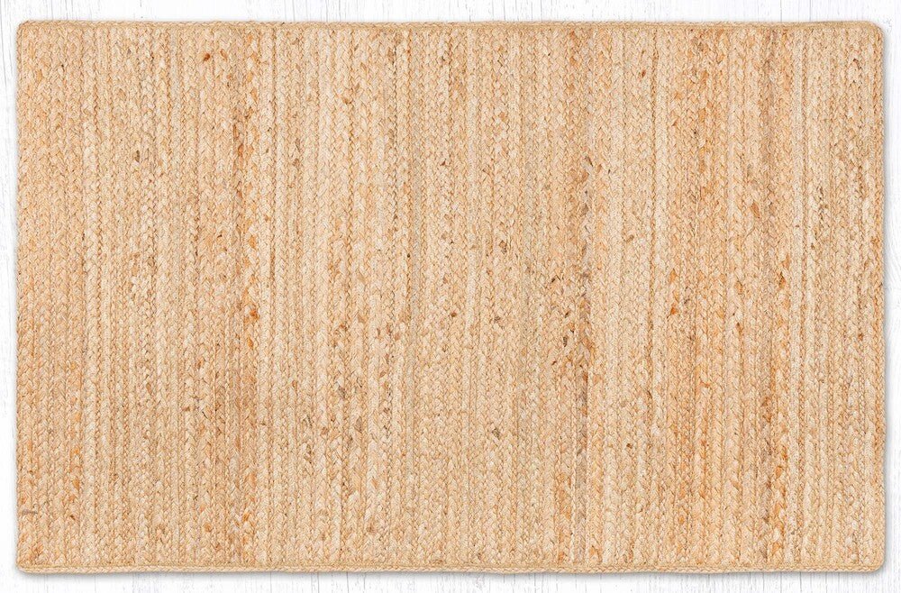 Natural Braided Jute Cabin Rug