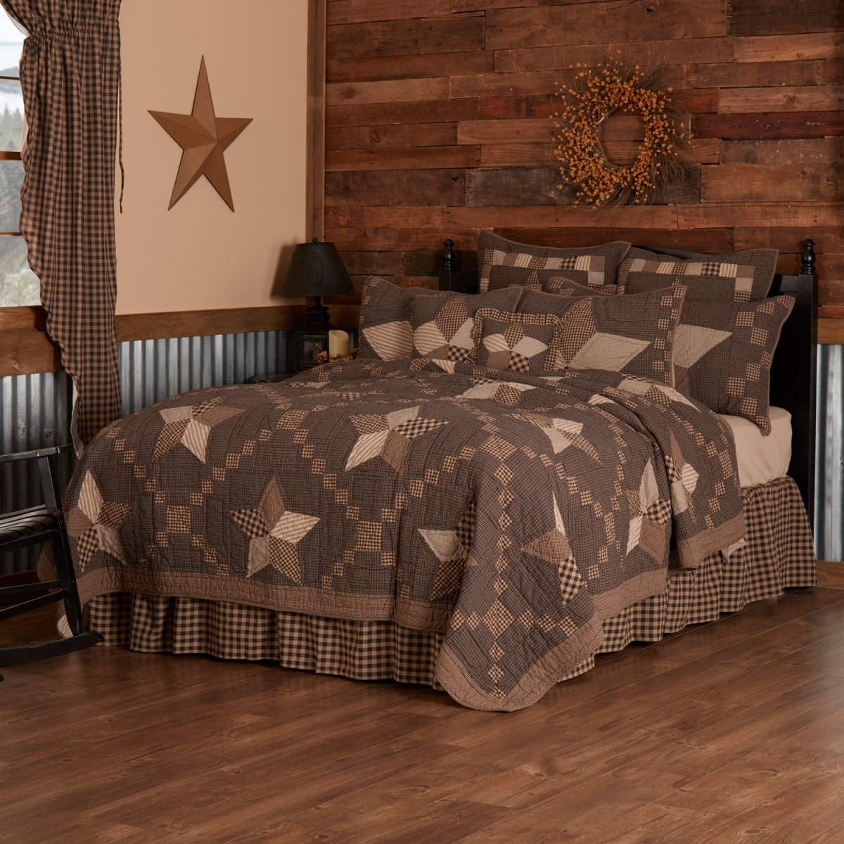 Patchwork Cabin Bedding Quilts | Ozark Cabin Décor LLC