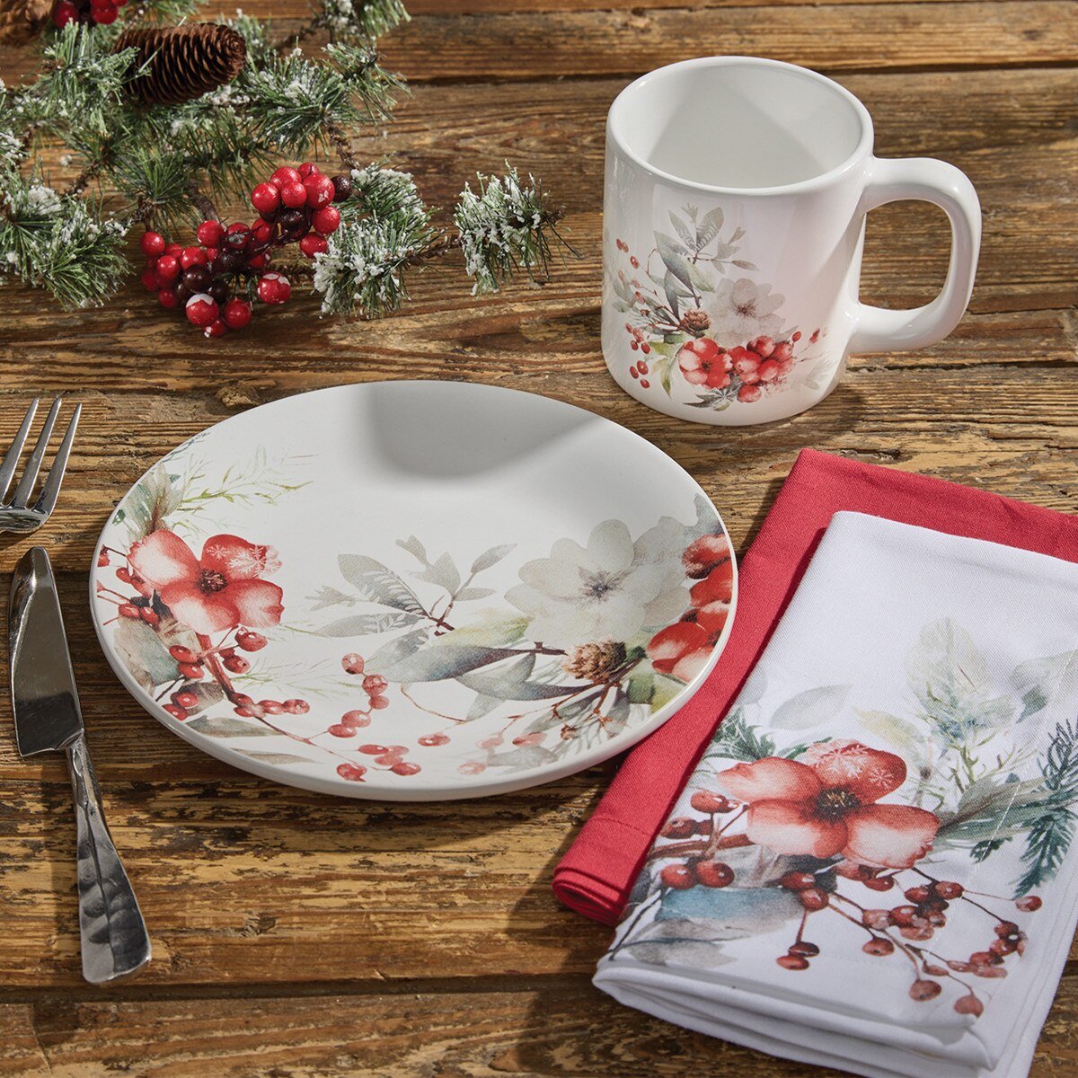 First Snow Mug - Set of 4 - Ozark Cabin Décor, LLC