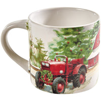 Christmas At The Farm Mug - Set of 4 - Ozark Cabin Décor, LLC