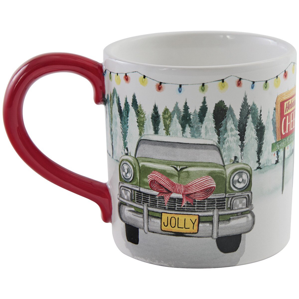 Holiday Roadtrip Christmas Mug - Set of 4 - Thumbnail 2
