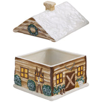 Cabin Sweet Cabin Cookie Jar