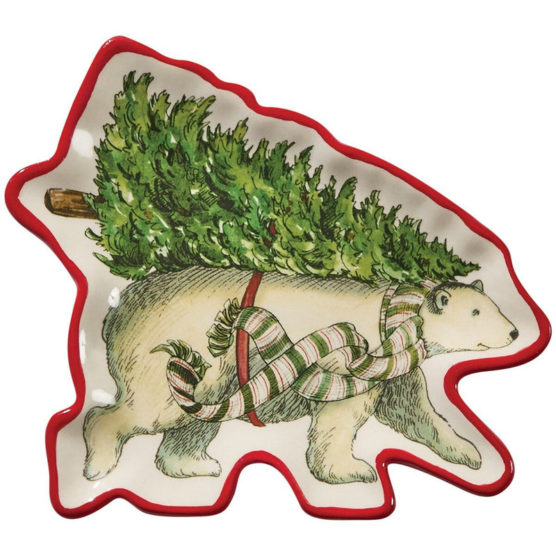 Polar Bears Spoon Rest - Ozark Cabin Décor, LLC