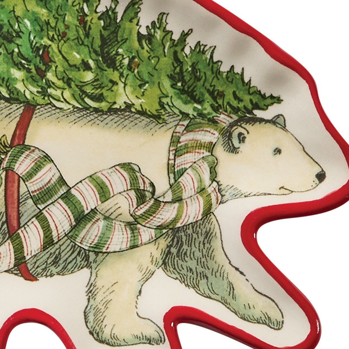 Polar Bears Spoon Rest - Ozark Cabin Décor, LLC