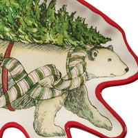 Polar Bears Spoon Rest - Ozark Cabin Décor, LLC