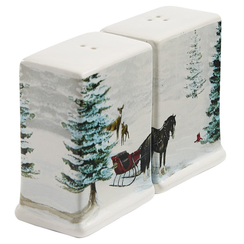 All Is Calm Salt & Pepper Shakers - Ozark Cabin Décor, LLC