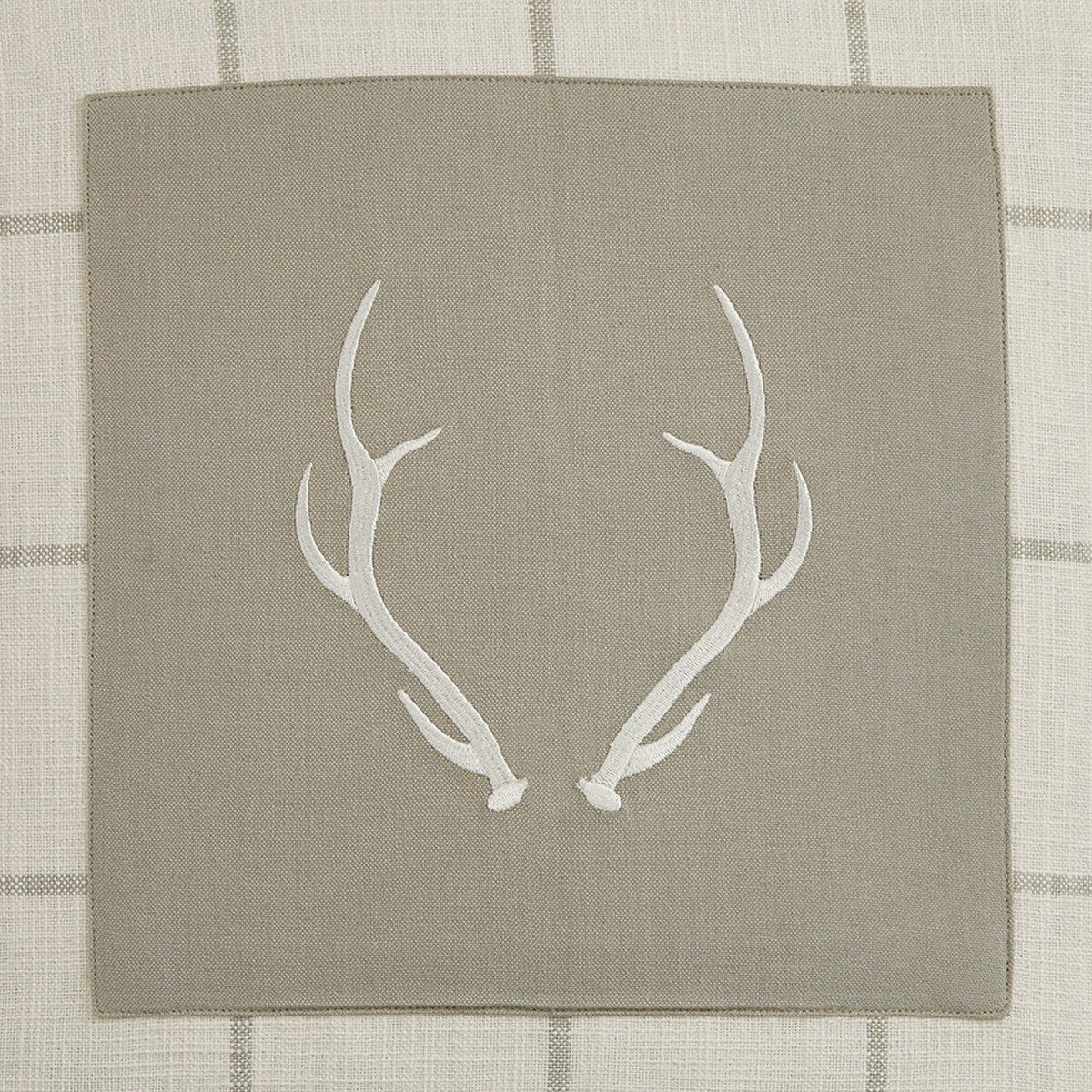 Antler Tasseled Throw Pillow - Thumbnail 3