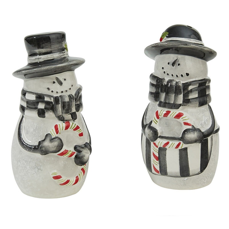 Sketchbook Snowmen Salt & Pepper Shakers