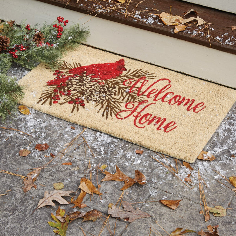 Cardinal Doormat