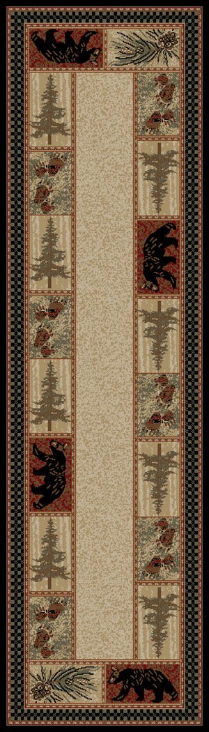 Cades Cove Area Rug - 12 Sizes - Ozark Cabin Décor, LLC