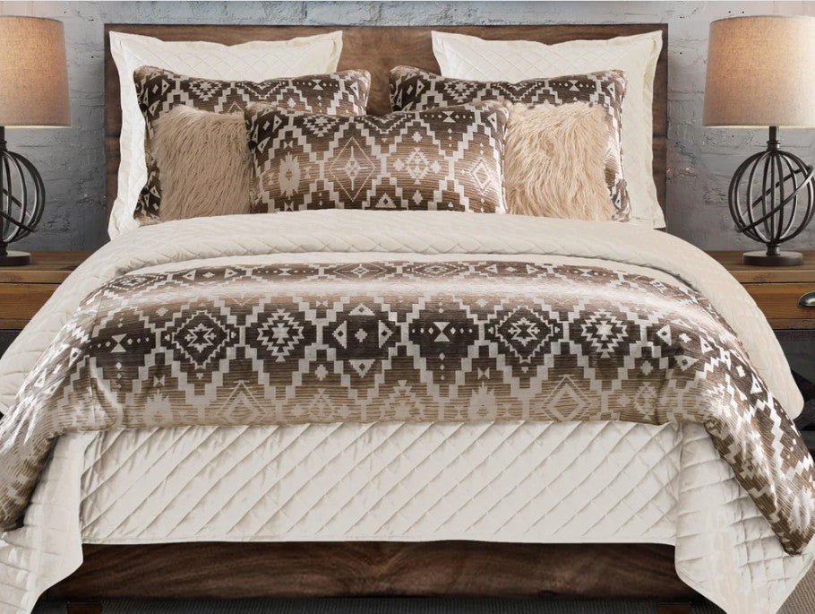 Chalet Aztec Bedding Set - 3 Sizes - Ozark Cabin Décor, LLC