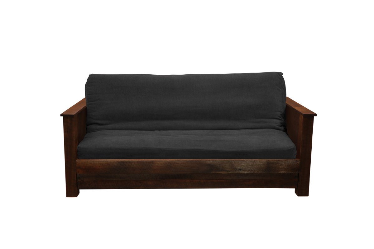 Barnwood Futon With Mattress - Ozark Cabin Décor, LLC