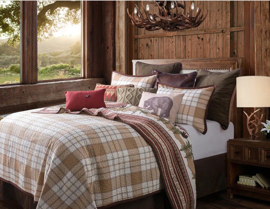 Bear Trail Reversible 3-Pc Quilt Set - Thumbnail 3
