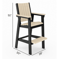 Callaway Chair Bar High - Ozark Cabin Décor, LLC