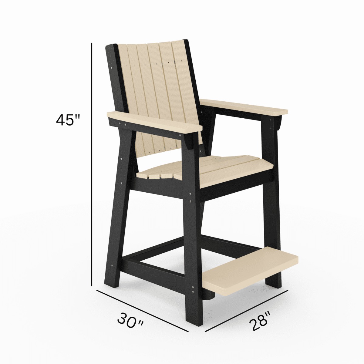 Callaway Chair Counter High - Ozark Cabin Décor, LLC