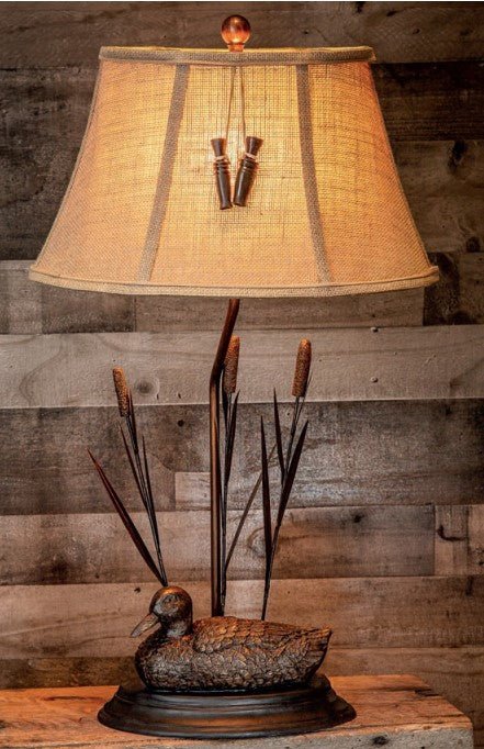Mallard Table Lamp - Ozark Cabin Décor, LLC