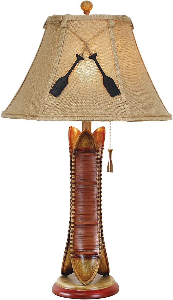Buffalo River Canoe Table Lamp - Ozark Cabin Décor, LLC