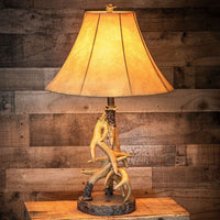Antler Table Lamp - Ozark Cabin Décor, LLC