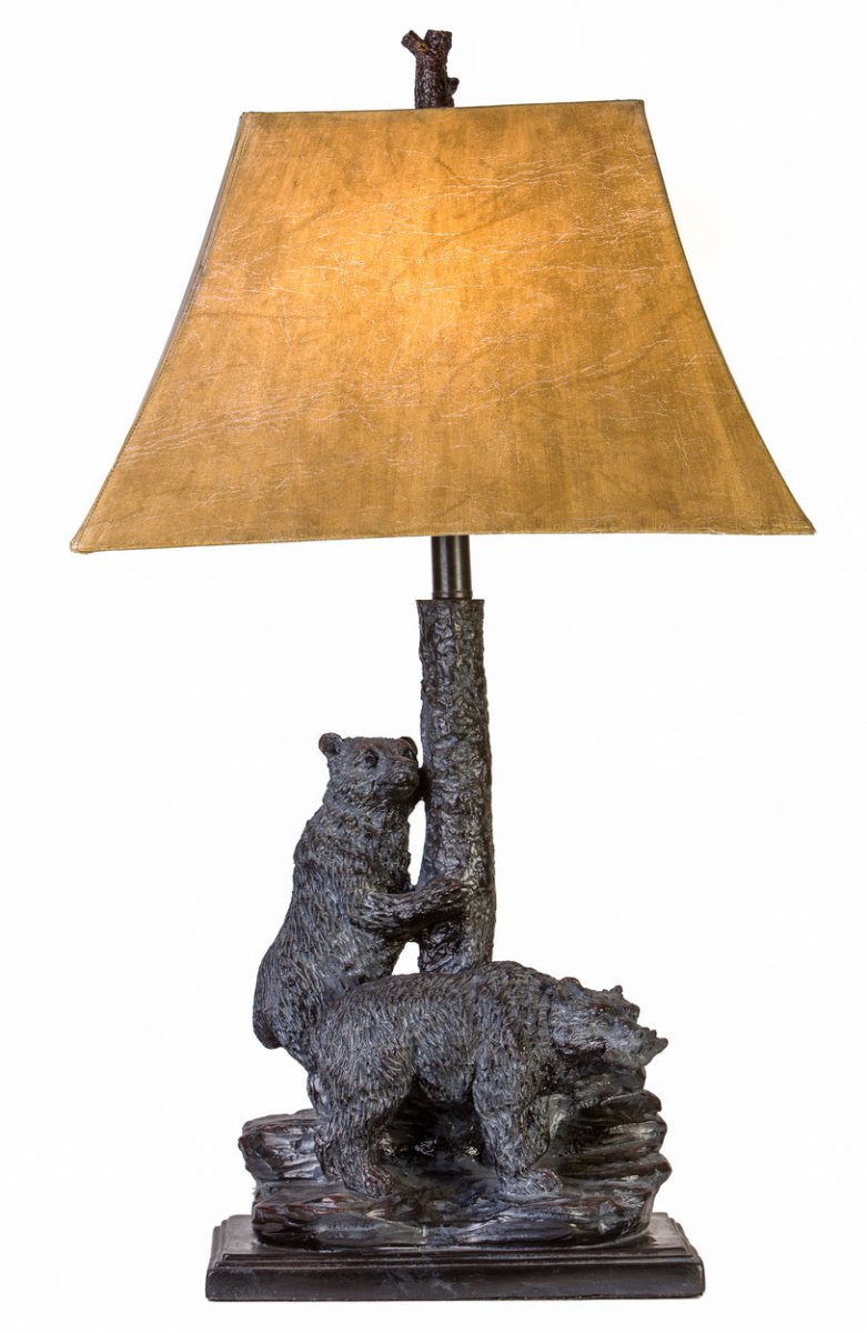 Double Bear Table Lamp