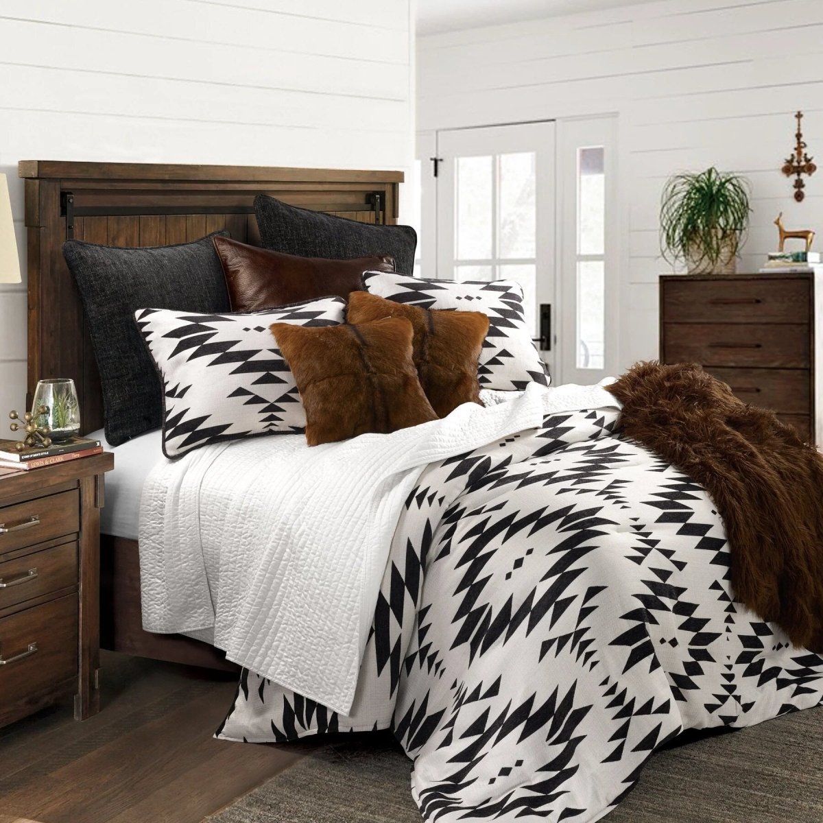 Amelia Aztec 3 Pc Comforter Set - Thumbnail 4