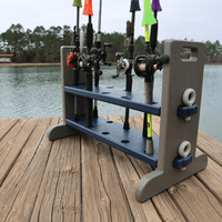 Fishing Rod Holder - Ozark Cabin Décor, LLC