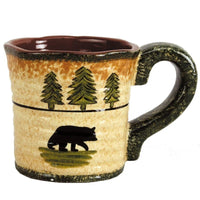 Rustic Bear Mug - Set of 8 - Ozark Cabin Décor, LLC