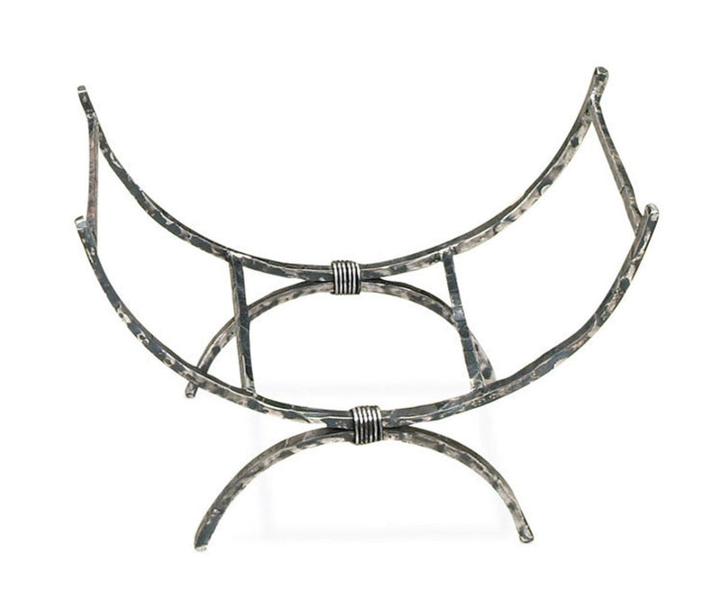 Iron Log Basket - Meridian - Ozark Cabin Décor, LLC