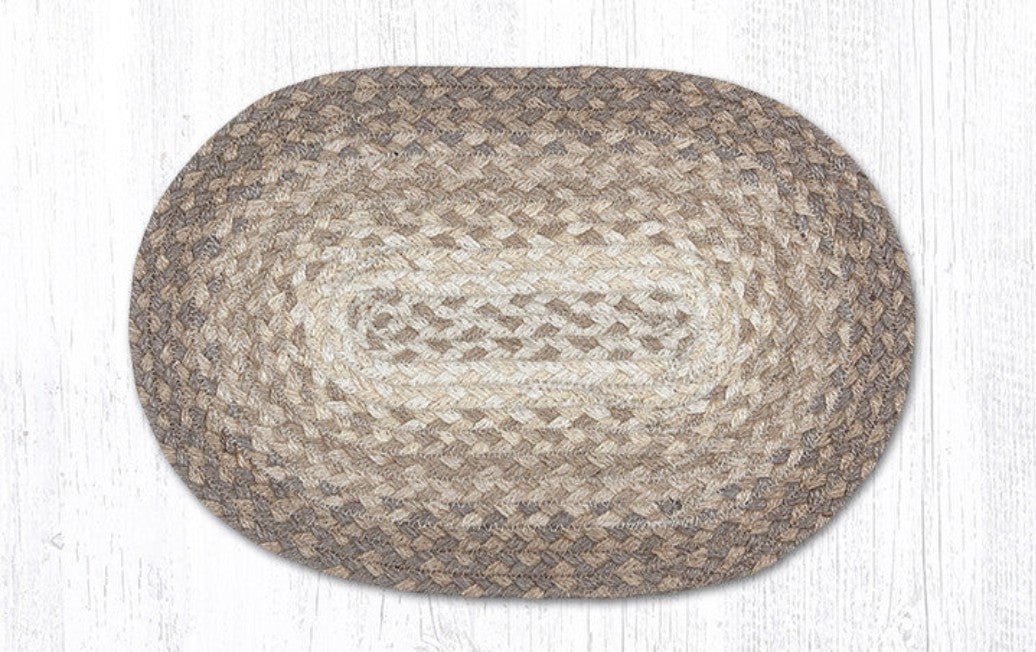 Natural Braided Jute Trivet & Swatch - Ozark Cabin Décor, LLC