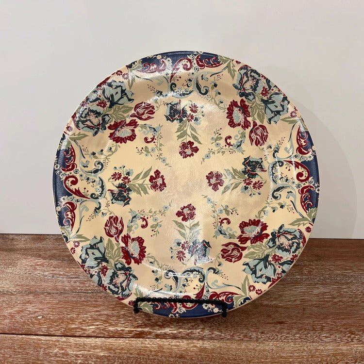 Patchwork Bandana 16 - Pc Dinnerware Set - Ozark Cabin Décor, LLC