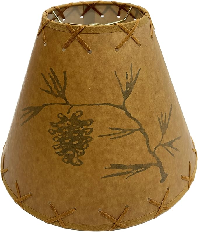 Pinecone Lamp Shade - 12" - Thumbnail 3