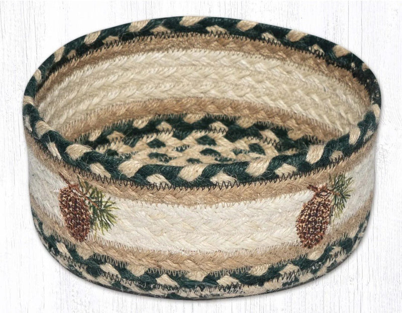 Pinecone Casserole Basket - Ozark Cabin Décor, LLC