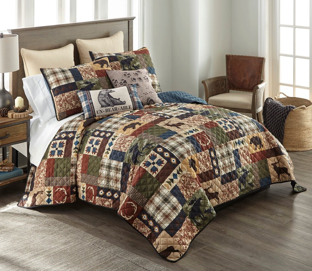 Rustica Quilted Set - King - Ozark Cabin Décor, LLC