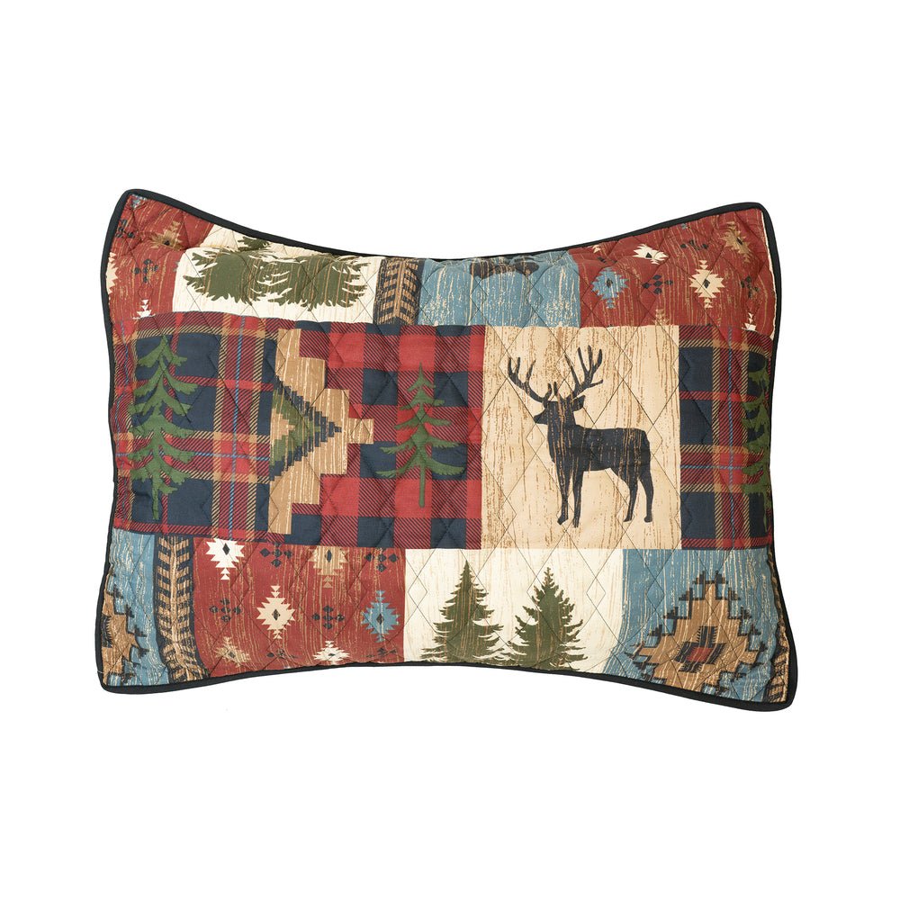 Woodland Patch Quilted Bedding Set - Thumbnail 3