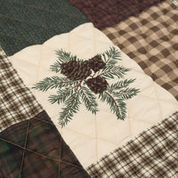 Pine Panels Reversible Quilted Bedding Set - 3 Sizes - Ozark Cabin Décor, LLC
