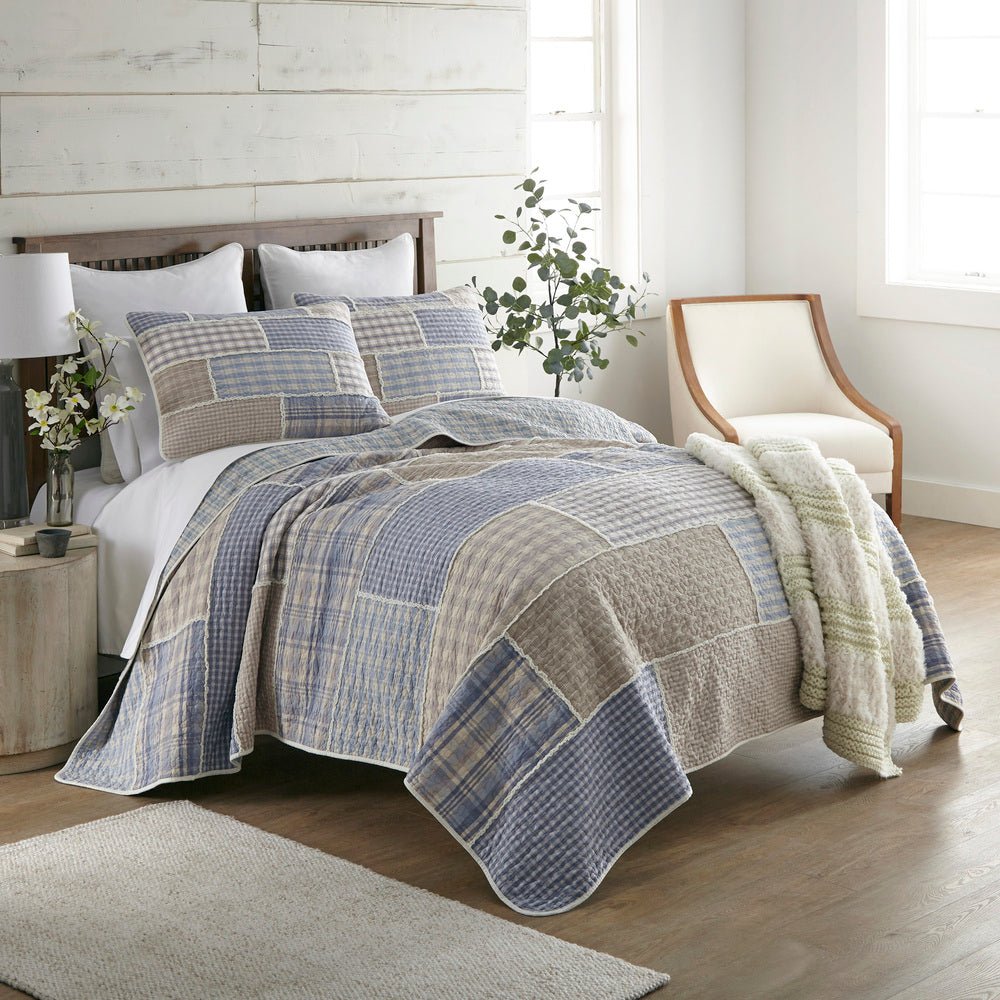 Slate Cobblestone Quilt Set - Thumbnail 5
