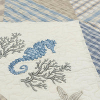 Coastal Star Quilt Set - 3 Sizes - Ozark Cabin Décor, LLC