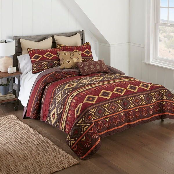 Western Tapestry Quilt Set - King - Ozark Cabin Décor, LLC
