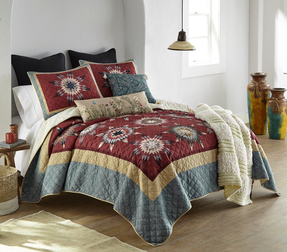 Southern Star 3-Pc Quilt Set - Thumbnail 2