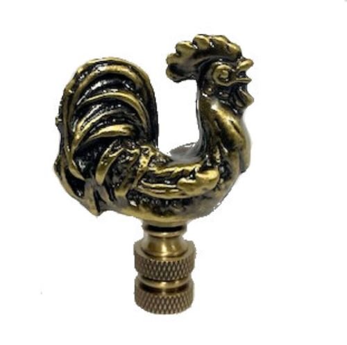 Rooster Lamp Finial - Ozark Cabin Décor, LLC
