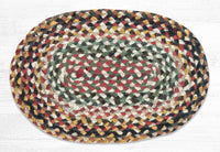 Random Color 10"x15" Braided Jute Swatch
