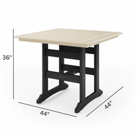 44" Savannah Square Counter Table - Ozark Cabin Décor, LLC