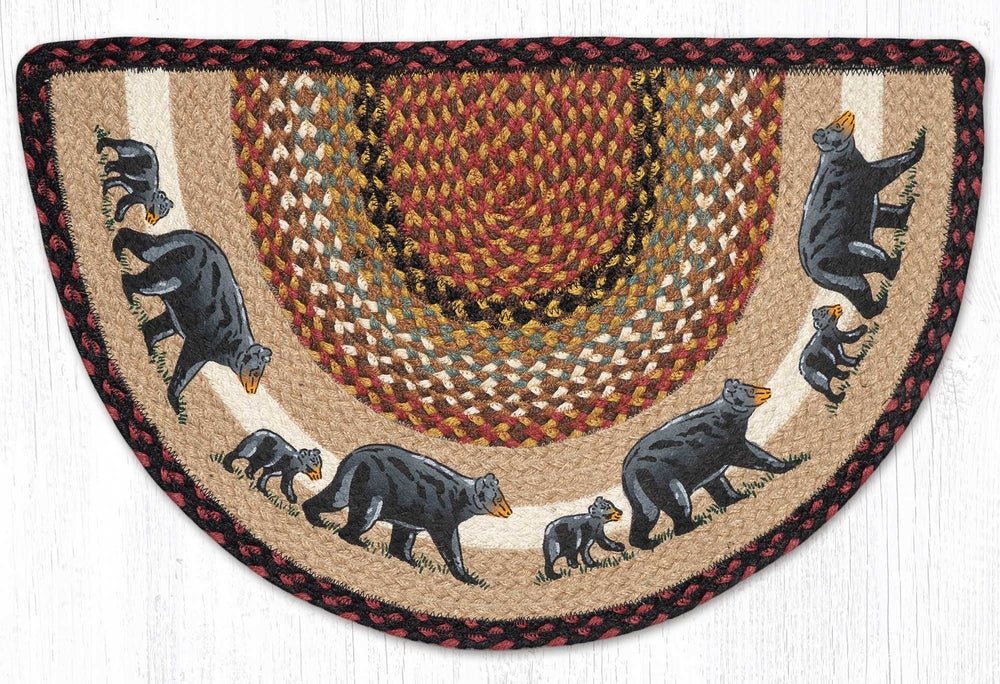 Burgundy Mama Bear Baby Bear Slice - Ozark Cabin Décor, LLC