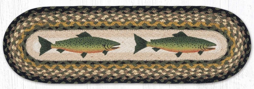 Trout Fish Stair Tread - Ozark Cabin Décor, LLC