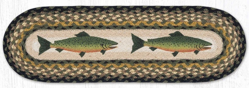 Trout Fish Stair Tread - Ozark Cabin Décor, LLC