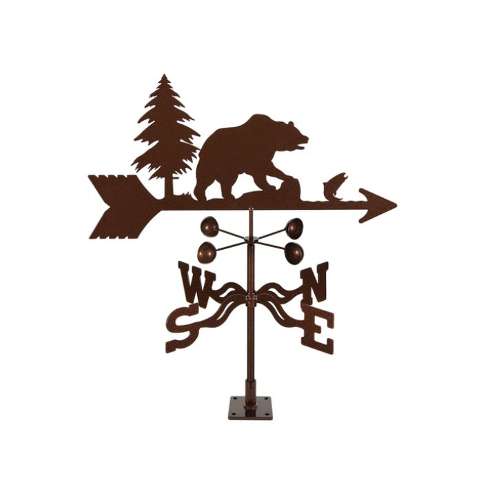 Wilderness Bear Laser-Cut Weathervane